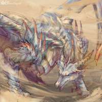 Silver Desert Dragon